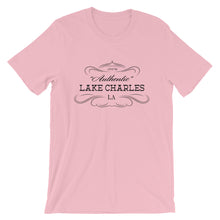 Louisiana - Lake Charles LA - Short-Sleeve Unisex T-Shirt - "Authentic"