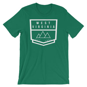 West Virginia - Short-Sleeve Unisex T-Shirt - Established