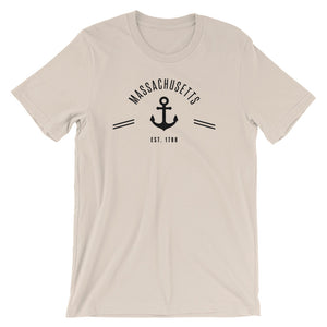 Massachusetts - Short-Sleeve Unisex T-Shirt - Established