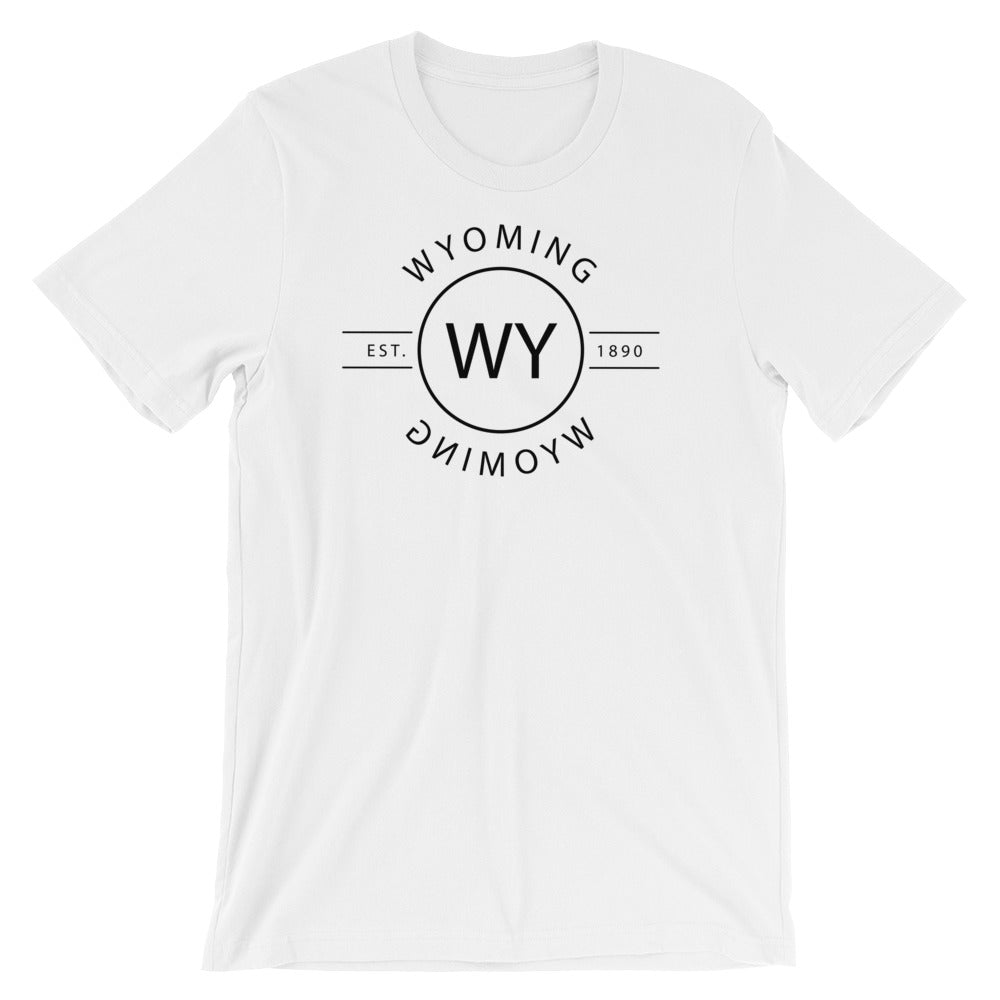 Wyoming - Short-Sleeve Unisex T-Shirt - Reflections