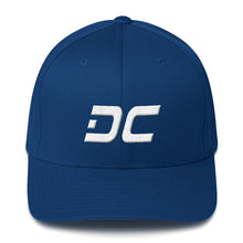 Washington DC - Structured Twill Cap - White Embroidery - DC - Many Hat Color Options Available