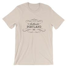 Maine - Portland ME - Short-Sleeve Unisex T-Shirt - "Authentic"