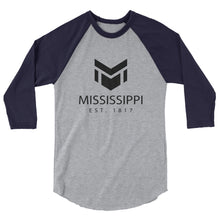 Mississippi - 3/4 Sleeve Raglan Shirt - Established
