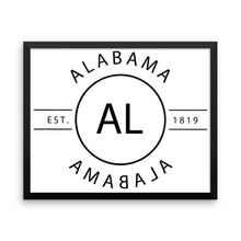 Alabama - Framed Print - Reflections