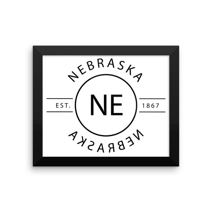 Nebraska - Framed Print - Reflections