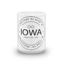 Iowa - Mug - Latitude & Longitude