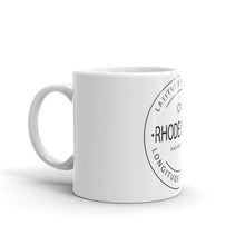 Rhode Island - Mug - Latitude & Longitude