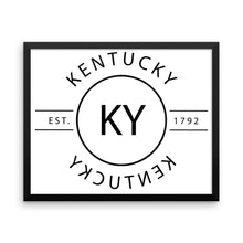 Kentucky - Framed Print - Reflections
