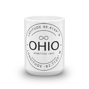 Ohio - Mug - Latitude & Longitude