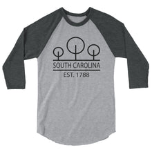 South Carolina - 3/4 Sleeve Raglan Shirt - Established