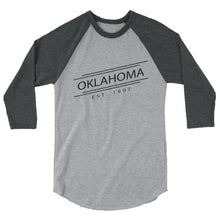 Oklahoma - 3/4 Sleeve Raglan Shirt - Established
