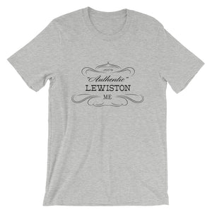 Maine - Lewiston ME - Short-Sleeve Unisex T-Shirt - "Authentic"