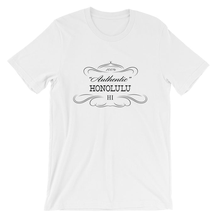 Hawaii - Honolulu HI - Short-Sleeve Unisex T-Shirt - 