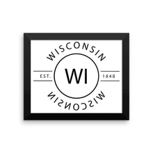 Wisconsin - Framed Print - Reflections