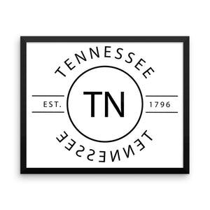 Tennessee - Framed Print - Reflections
