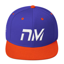 New Mexico - Flat Brim Hat - White Embroidery - NM - Many Hat Color Options Available