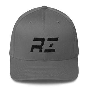 Rhode Island - Structured Twill Cap - Black Embroidery - RI - Many Hat Color Options Available