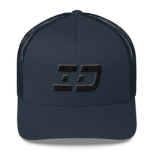 Idaho - Mesh Back Trucker Cap - Black Embroidery - ID - Many Hat Color Options Available