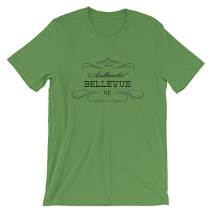 Nebraska - Bellevue NE - Short-Sleeve Unisex T-Shirt - "Authentic"