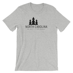 North Carolina - Short-Sleeve Unisex T-Shirt - Established