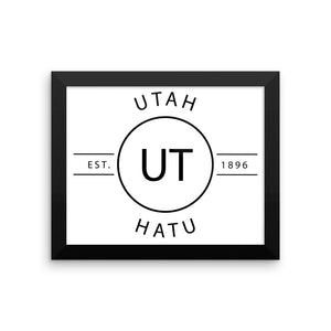 Utah - Framed Print - Reflections