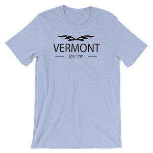 Vermont - Short-Sleeve Unisex T-Shirt - Established