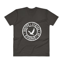 USA Designs - V-Neck T-Shirt - Eagle