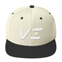 Virgin Islands - Flat Brim Hat - White Embroidery - VI - Many Hat Color Options Available