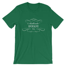 Washington - Spokane WA - Short-Sleeve Unisex T-Shirt - "Authentic"