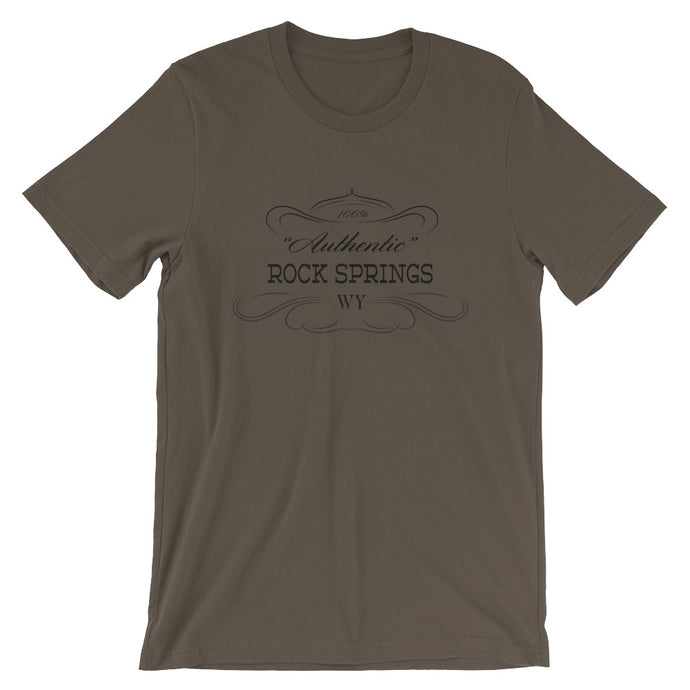 Wyoming - Rock Springs WY - Short-Sleeve Unisex T-Shirt - 
