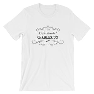 West Virginia - Charleston WV - Short-Sleeve Unisex T-Shirt - "Authentic"