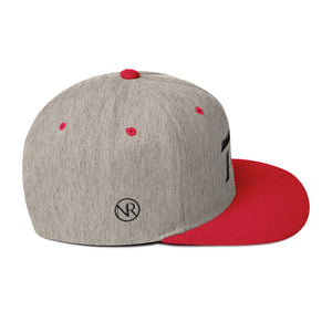 Tennessee - Flat Brim Hat - Black Embroidery - TN - Many Hat Color Options Available