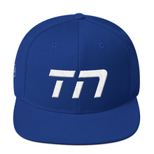 Tennessee - Flat Brim Hat - White Embroidery - TN - Many Hat Color Options Available