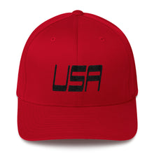 USA Designs - Embroidered Structured Twill Cap - USA