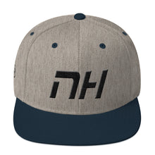 New Hampshire - Flat Brim Hat - Black Embroidery - NH - Many Hat Color Options Available