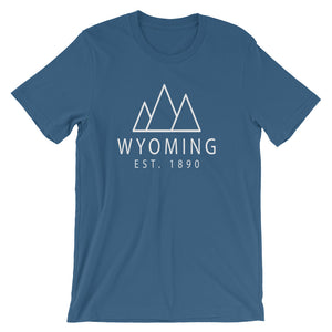 Wyoming - Short-Sleeve Unisex T-Shirt - Established