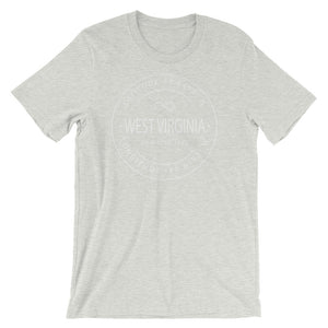 West Virginia - Short-Sleeve Unisex T-Shirt - Latitude & Longitude