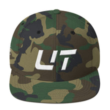 Utah - Flat Brim Hat - White Embroidery - UT - Many Hat Color Options Available