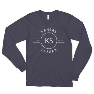 Kansas - Long sleeve t-shirt (unisex) - Reflections