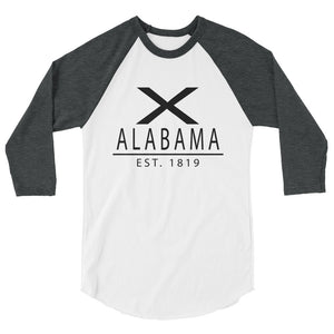 Alabama - 3/4 Sleeve Raglan Shirt - Established