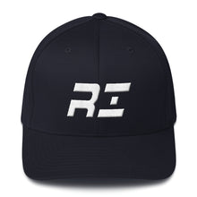 Rhode Island - Structured Twill Cap - White Embroidery - RI - Many Hat Color Options Available