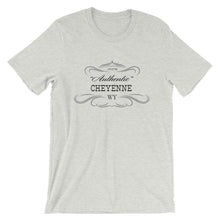 Wyoming - Cheyenne WY - Short-Sleeve Unisex T-Shirt - "Authentic"