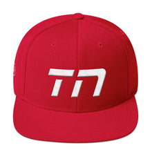 Tennessee - Flat Brim Hat - White Embroidery - TN - Many Hat Color Options Available