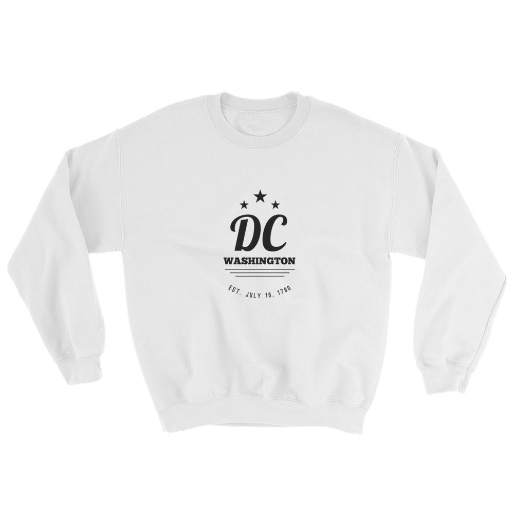 Washington DC - Crewneck Sweatshirt - Established