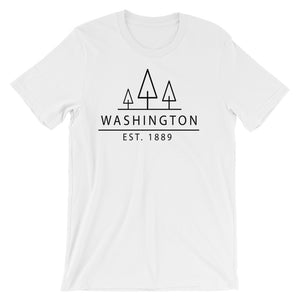 Washington - Short-Sleeve Unisex T-Shirt - Established