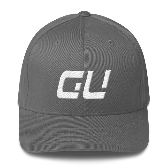 Guam - Structured Twill Cap - White Embroidery - GU - Many Hat Color Options Available