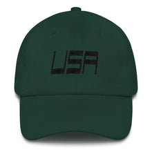 USA Designs - Embroidered Low Profile Cotton Hat - USA