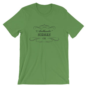 Oklahoma - Norman OK - Short-Sleeve Unisex T-Shirt - "Authentic"