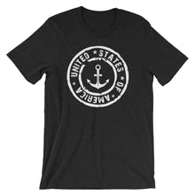 USA Designs - Short-Sleeve Unisex T-Shirt - Anchor