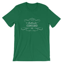 New Hampshire - Concord NH - Short-Sleeve Unisex T-Shirt - "Authentic"